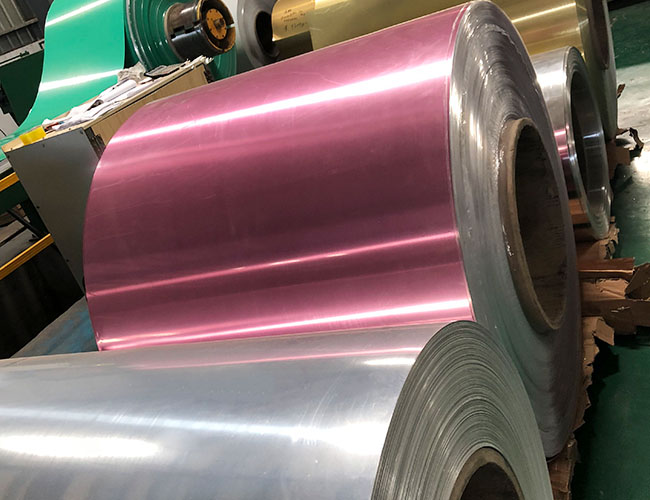 What is color coated aluminum coil?