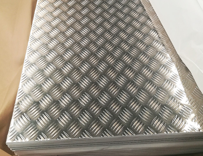 5052 pattern aluminum plate for automotive lightweight